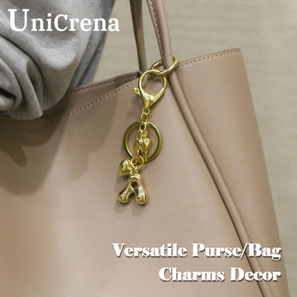UniCrena Personalised Bubble Letter Keychain