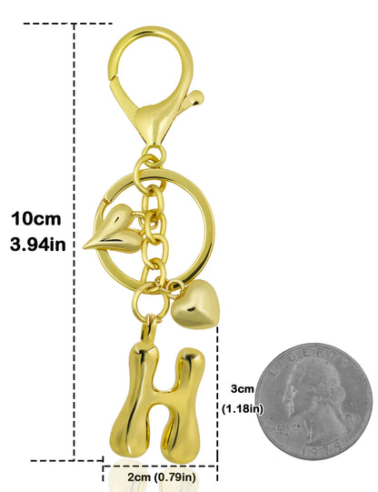 UniCrena Personalised Bubble Letter Keychain