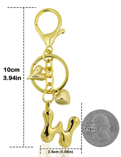 UniCrena Personalised Bubble Letter Keychain