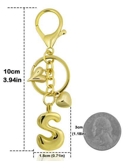 UniCrena Personalised Bubble Letter Keychain