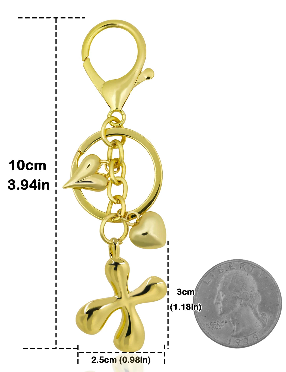 UniCrena Personalised Bubble Letter Keychain