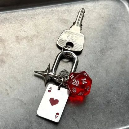 OSYRA™ Double Six Keychain