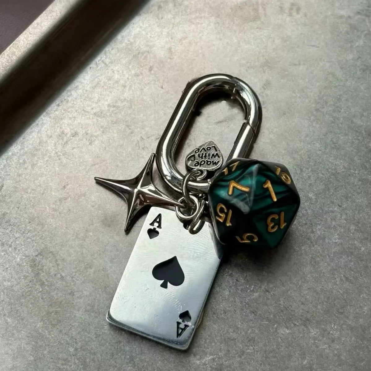 OSYRA™ Double Six Keychain