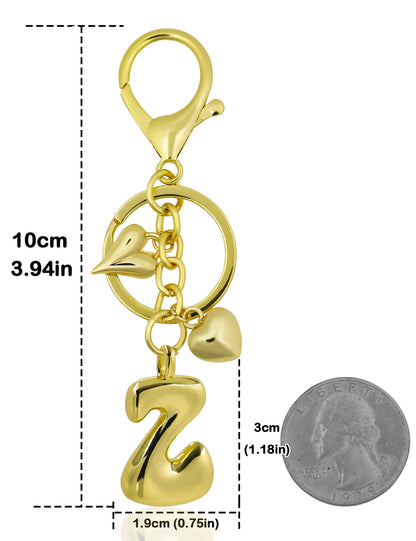 UniCrena Personalised Bubble Letter Keychain