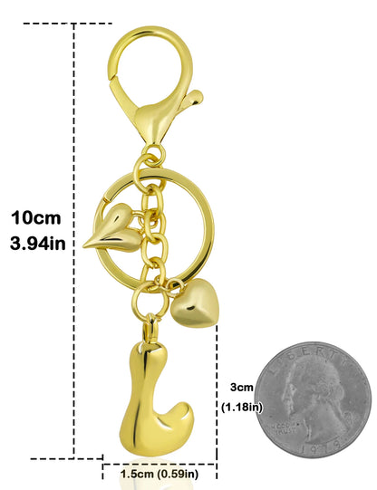 UniCrena Personalised Bubble Letter Keychain